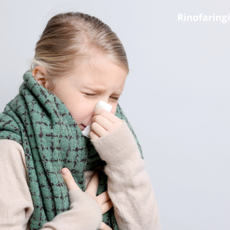 Rinofaringitis infección de las vías respiratorias altas